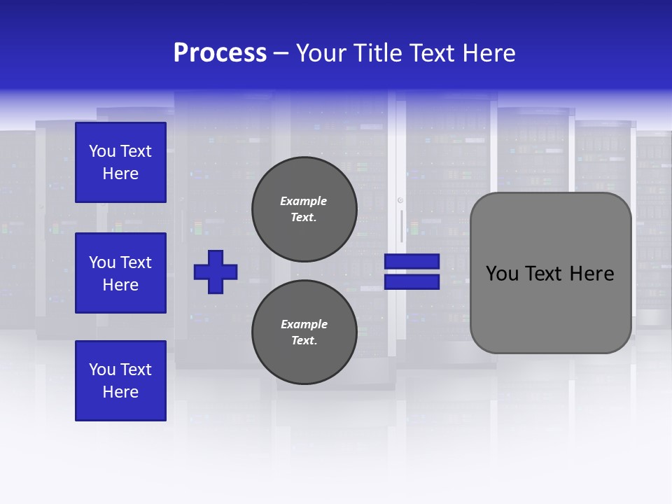 Firewall White Equipment PowerPoint Template