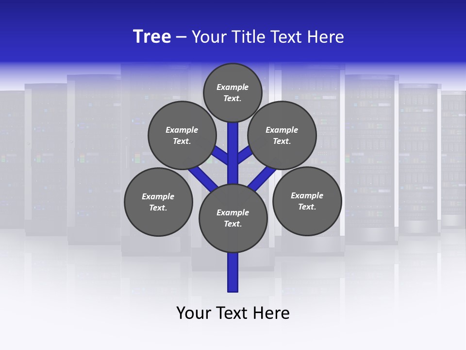 Firewall White Equipment PowerPoint Template