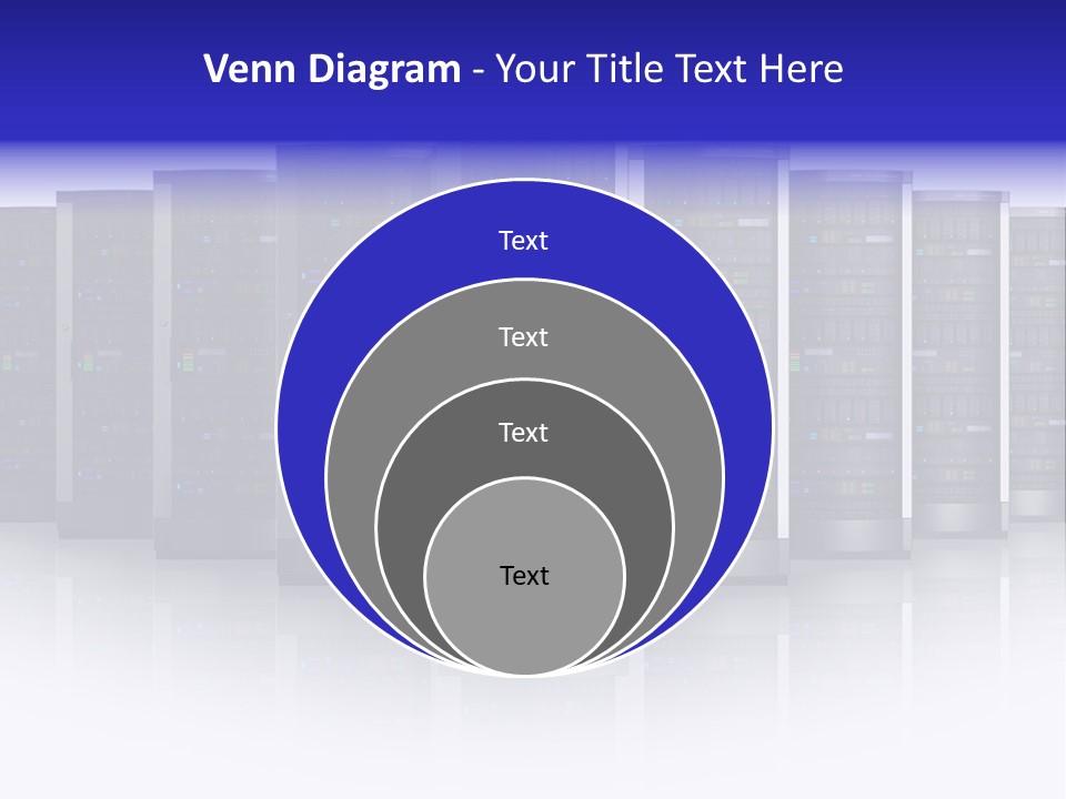 Firewall White Equipment PowerPoint Template