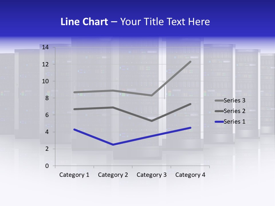 Firewall White Equipment PowerPoint Template