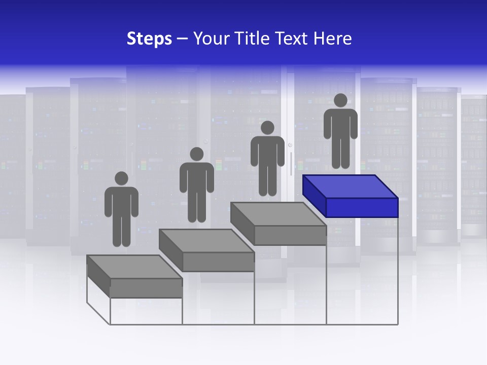 Firewall White Equipment PowerPoint Template