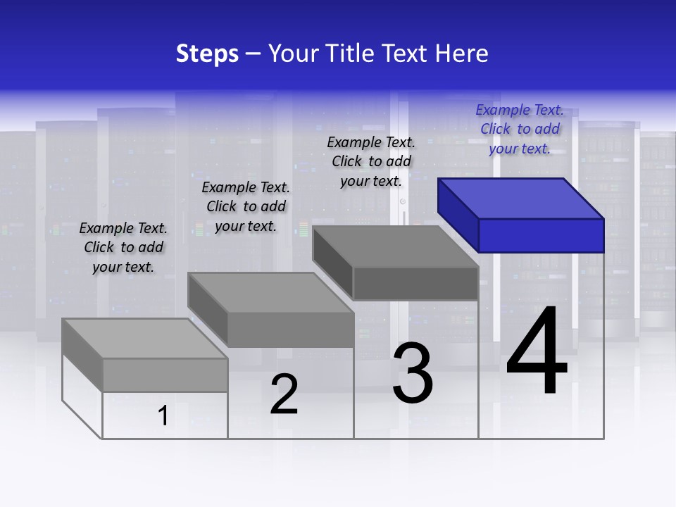 Firewall White Equipment PowerPoint Template