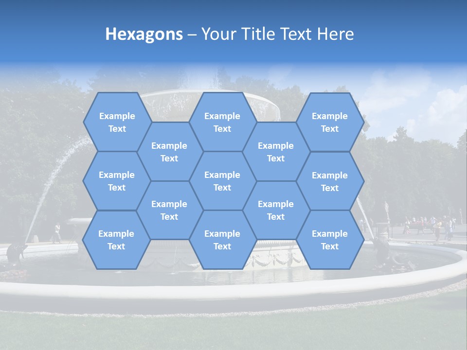 City Tree Water PowerPoint Template