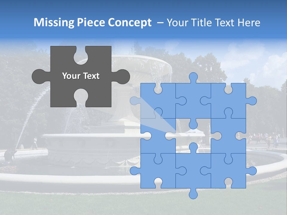 City Tree Water PowerPoint Template