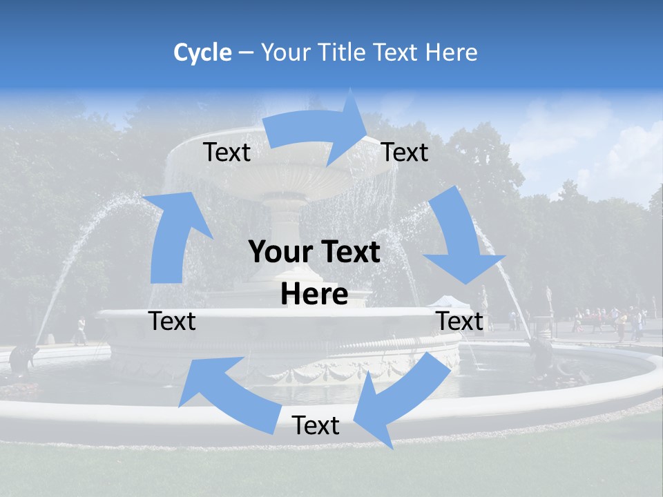 City Tree Water PowerPoint Template