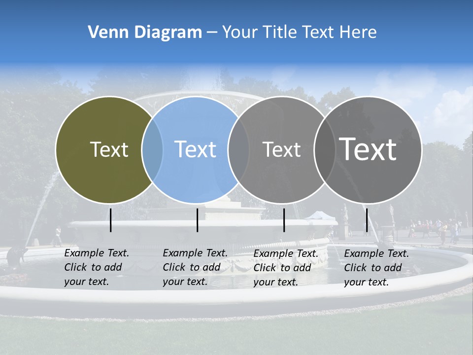 City Tree Water PowerPoint Template