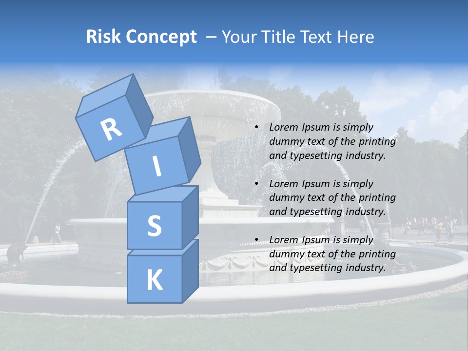 City Tree Water PowerPoint Template