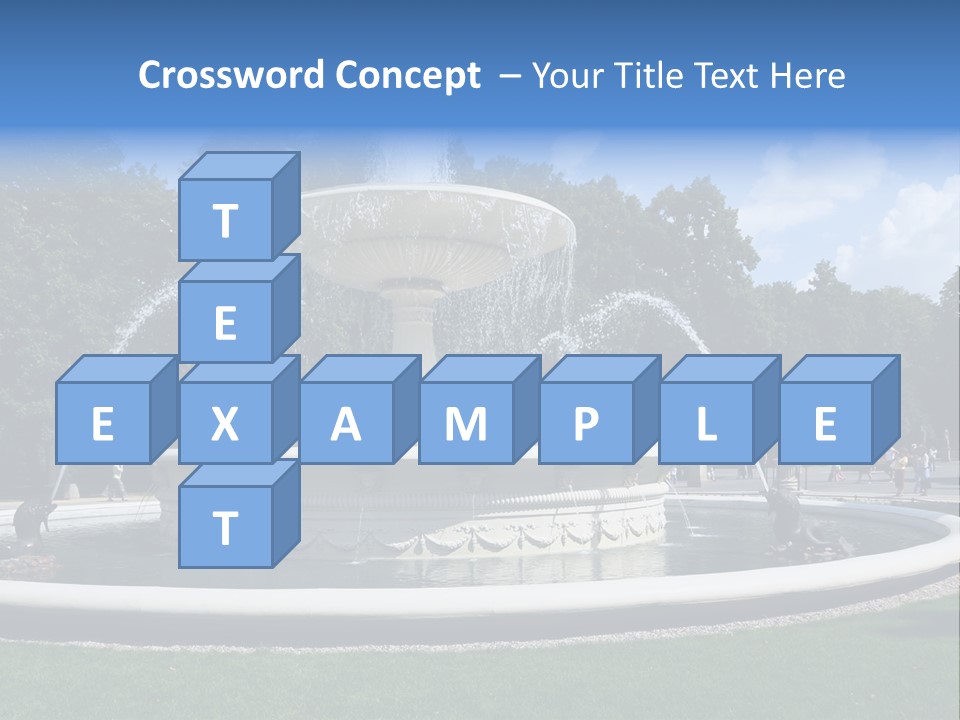 City Tree Water PowerPoint Template