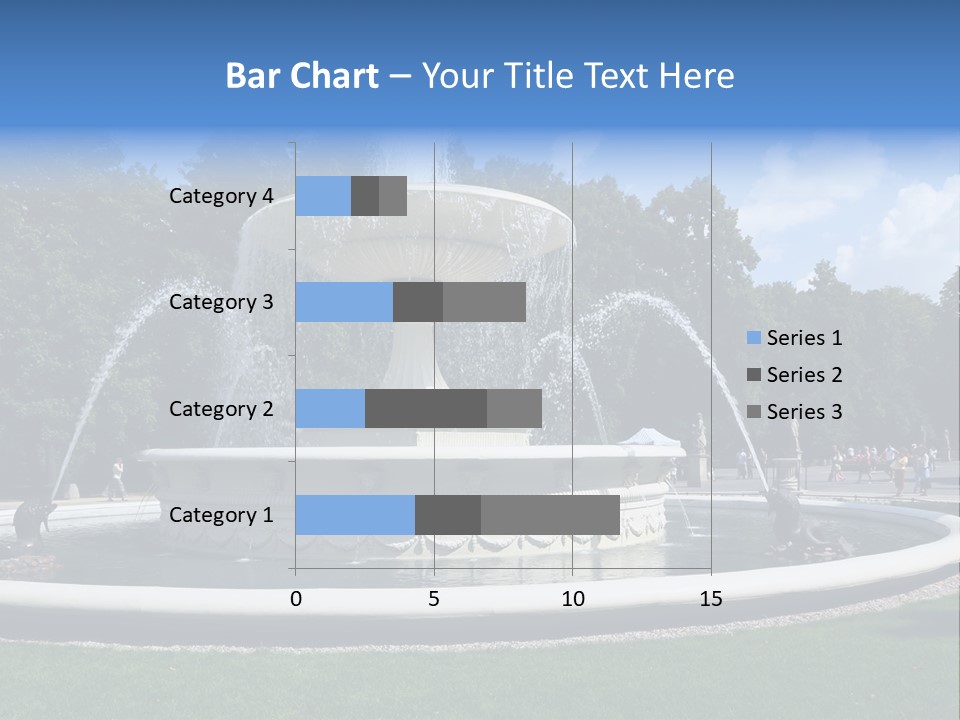 City Tree Water PowerPoint Template