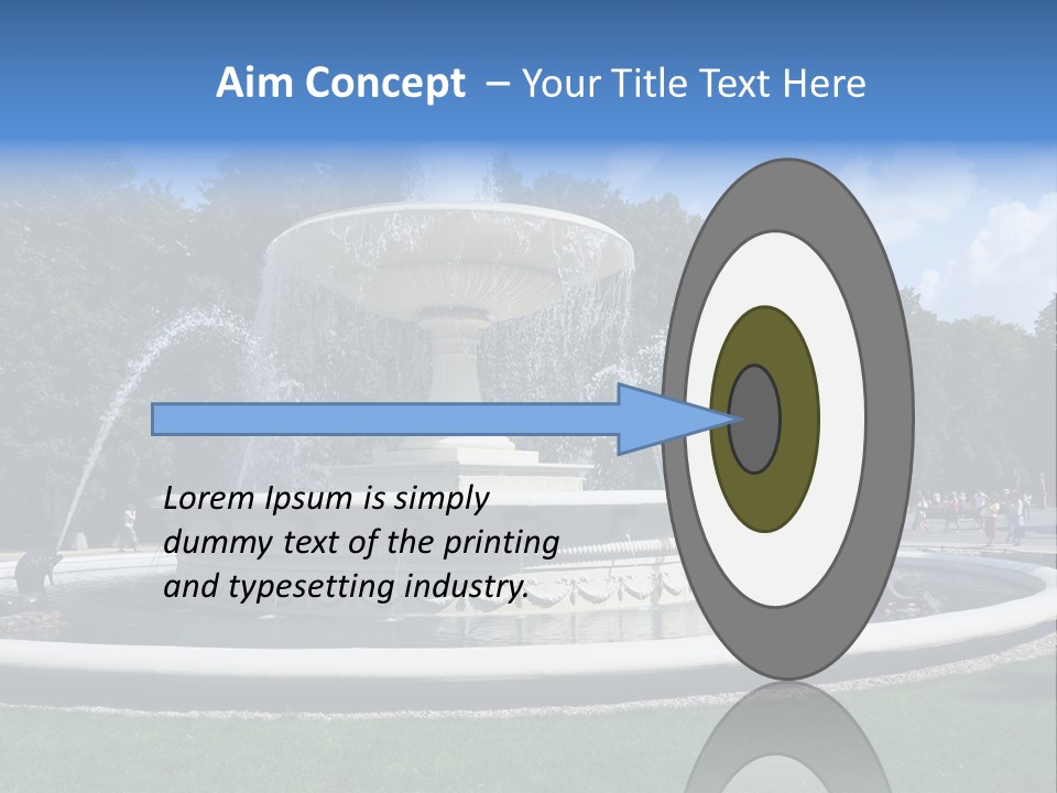 City Tree Water PowerPoint Template