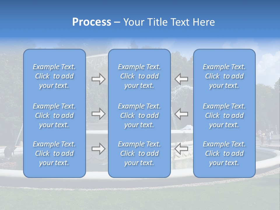 City Tree Water PowerPoint Template