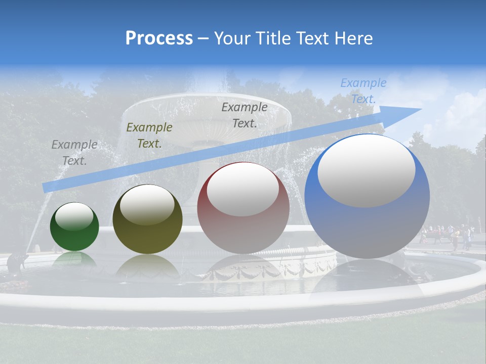 City Tree Water PowerPoint Template