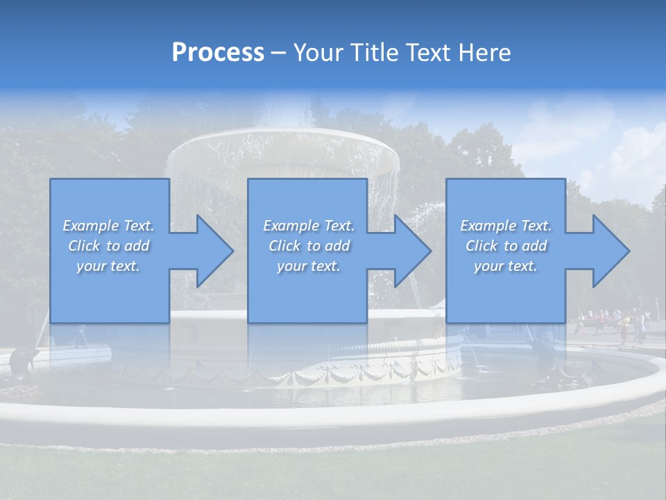 City Tree Water PowerPoint Template