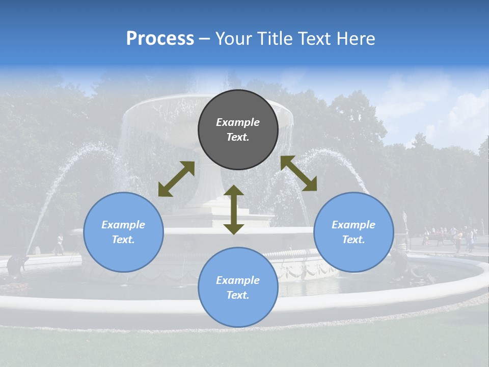 City Tree Water PowerPoint Template