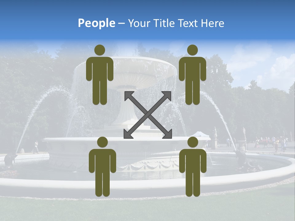 City Tree Water PowerPoint Template