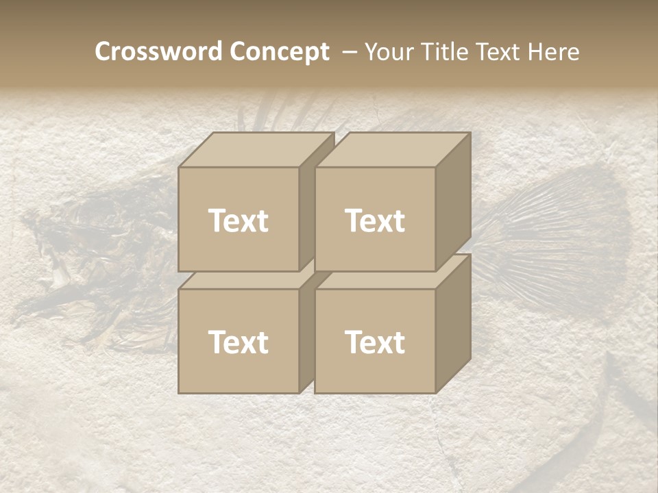 Evolution Skeleton Petrified PowerPoint Template
