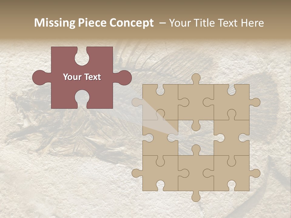 Evolution Skeleton Petrified PowerPoint Template