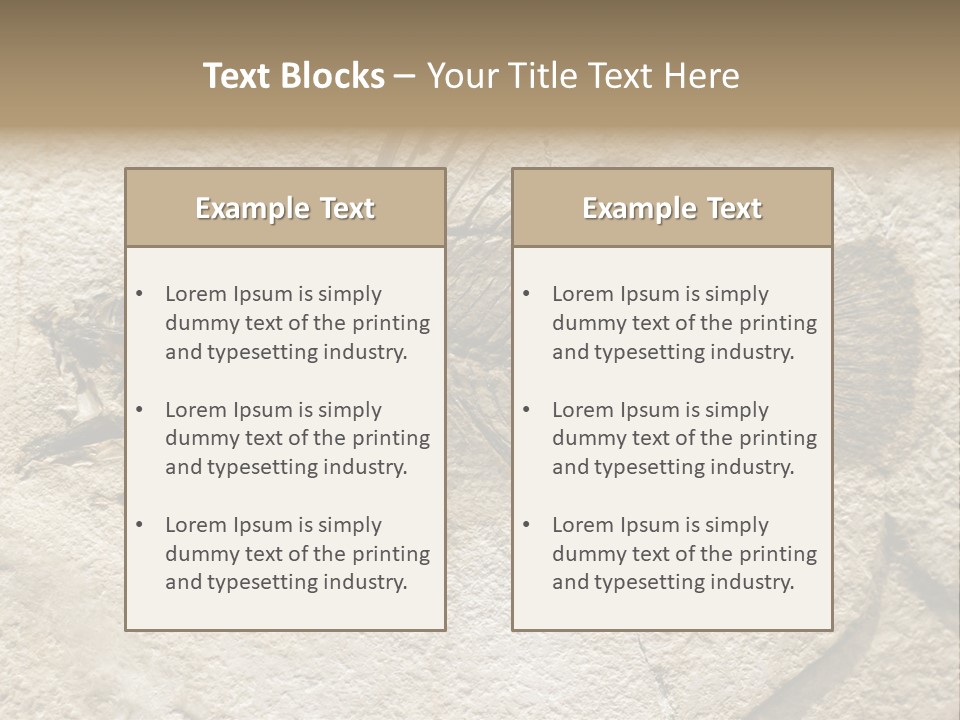 Evolution Skeleton Petrified PowerPoint Template
