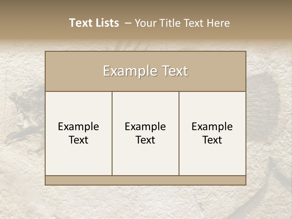 Evolution Skeleton Petrified PowerPoint Template