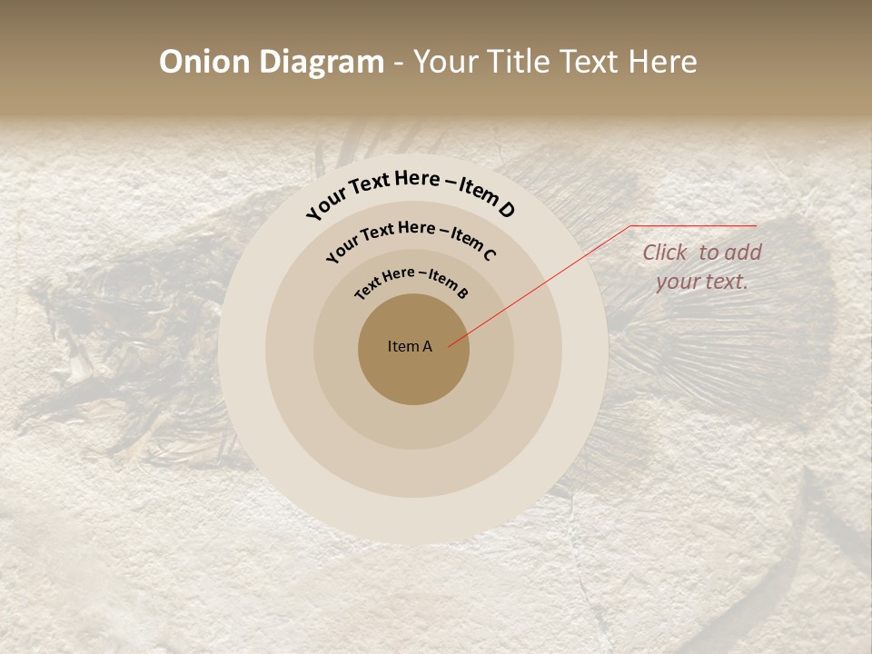 Evolution Skeleton Petrified PowerPoint Template