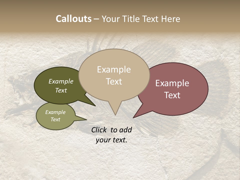 Evolution Skeleton Petrified PowerPoint Template