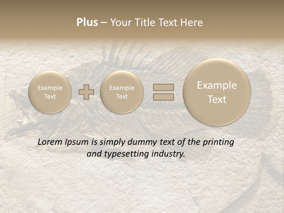 Evolution Skeleton Petrified PowerPoint Template