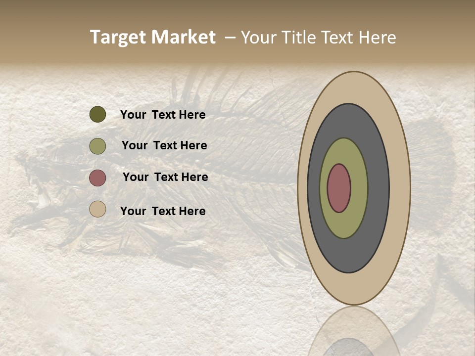 Evolution Skeleton Petrified PowerPoint Template