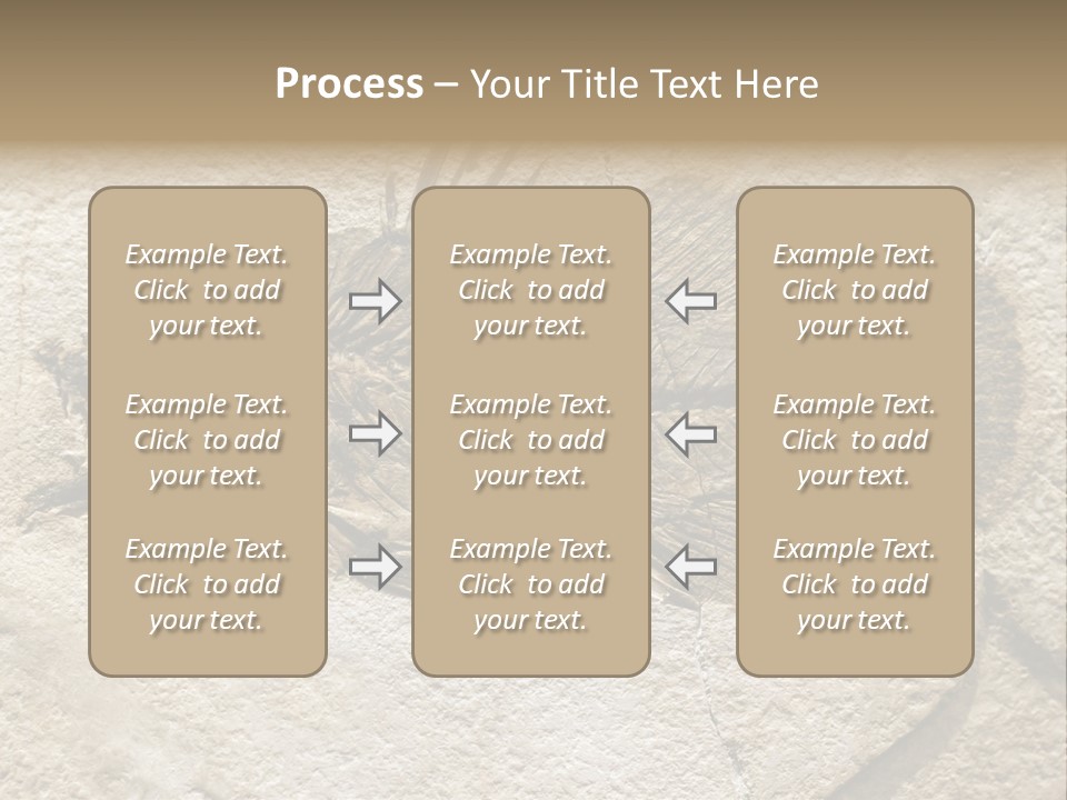Evolution Skeleton Petrified PowerPoint Template