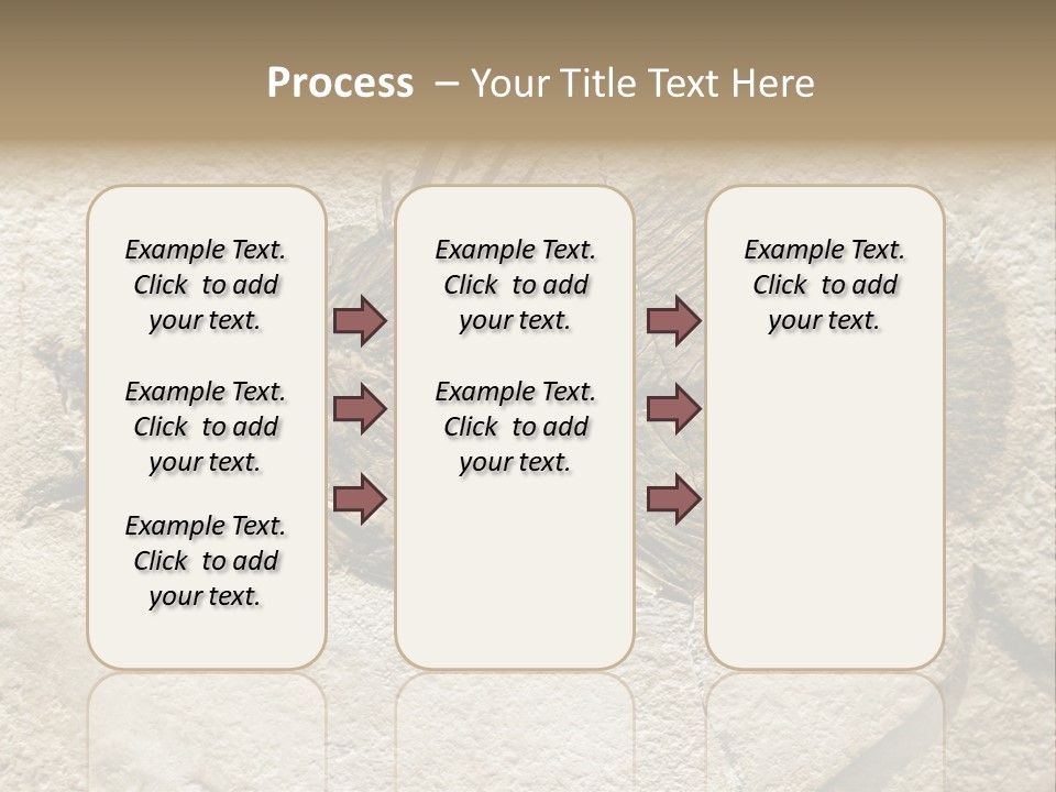 Evolution Skeleton Petrified PowerPoint Template