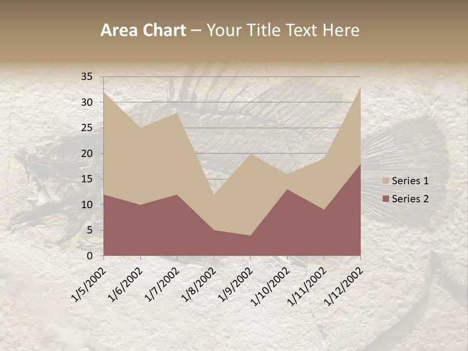 Evolution Skeleton Petrified PowerPoint Template