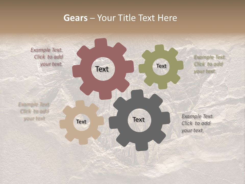 Remain Mineral Skeleton PowerPoint Template