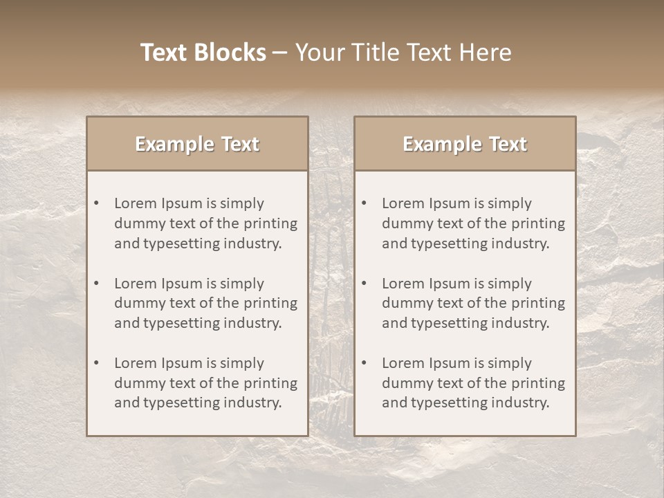 Remain Mineral Skeleton PowerPoint Template