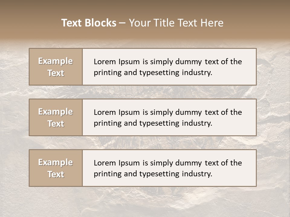 Remain Mineral Skeleton PowerPoint Template