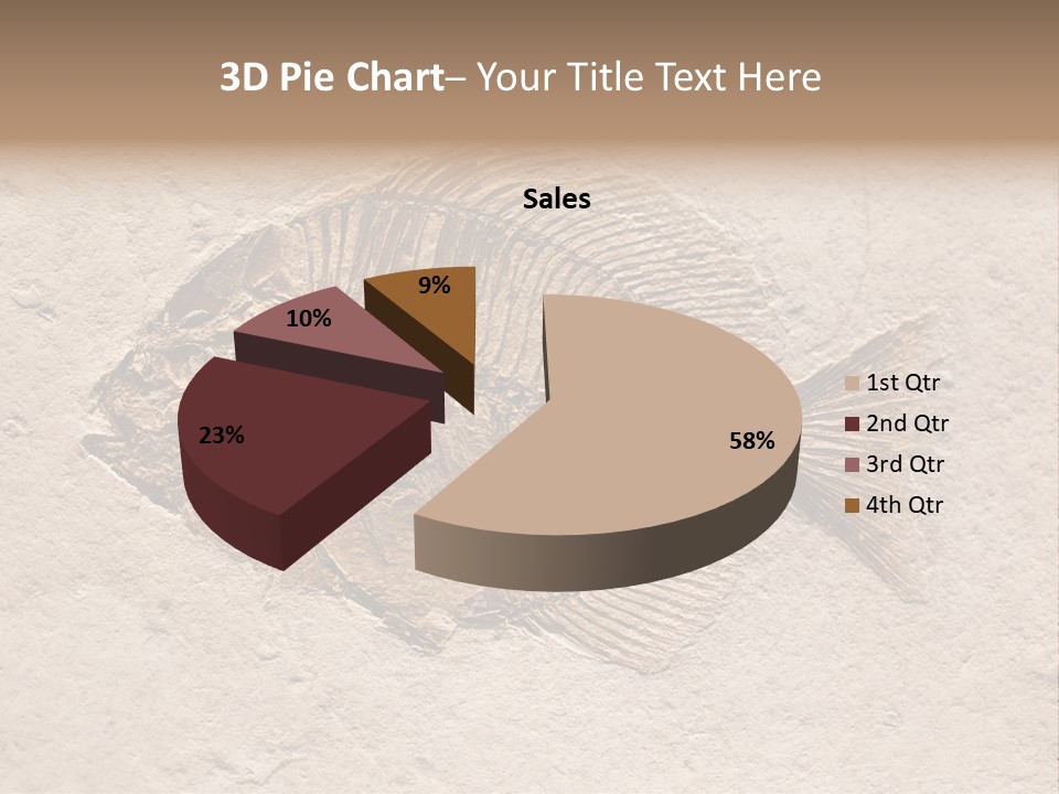 Evolve Ammonite Geology PowerPoint Template