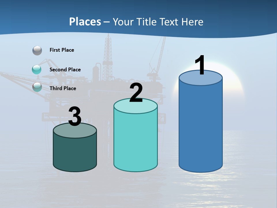Industry Production Sea PowerPoint Template