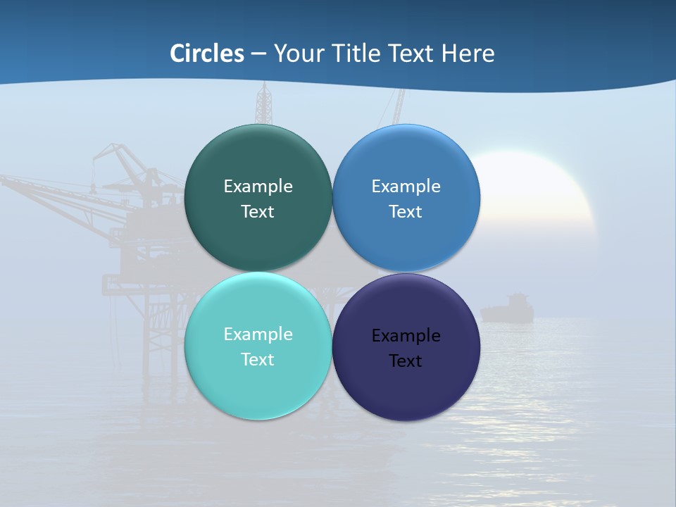 Industry Production Sea PowerPoint Template