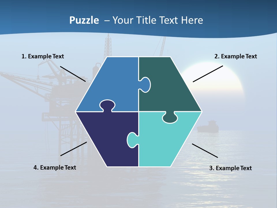 Industry Production Sea PowerPoint Template