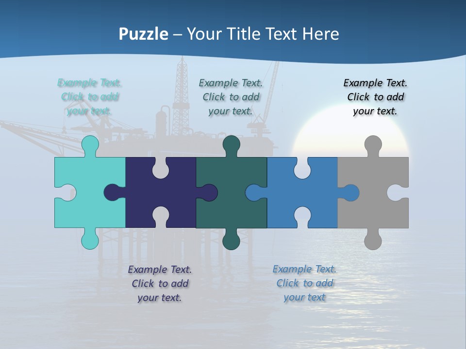 Industry Production Sea PowerPoint Template