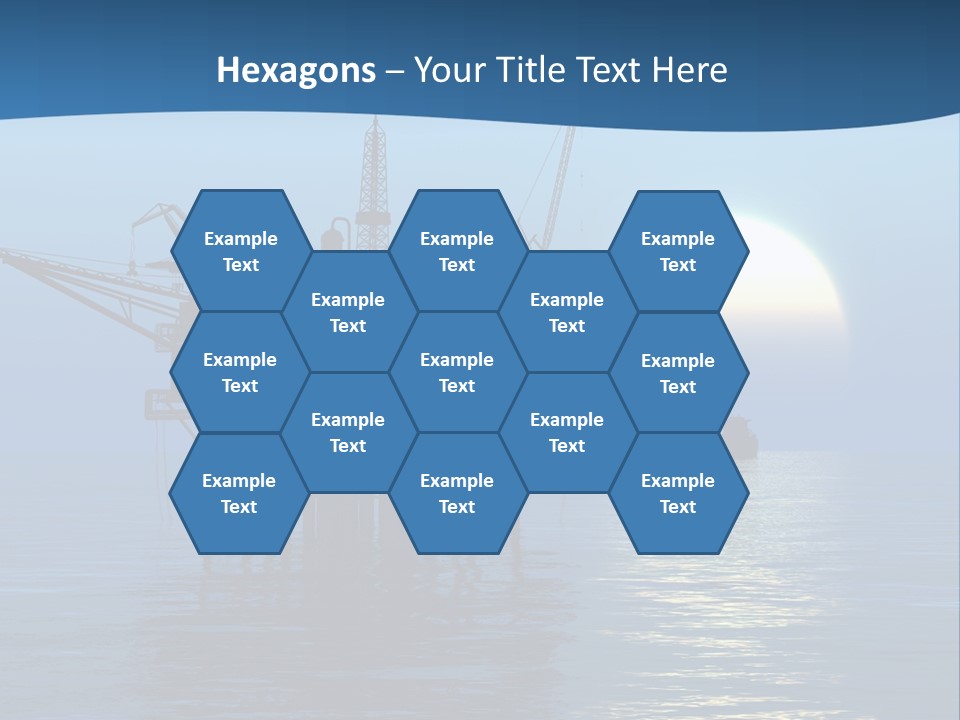 Industry Production Sea PowerPoint Template