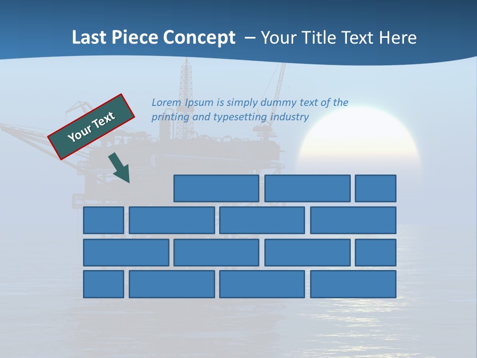 Industry Production Sea PowerPoint Template