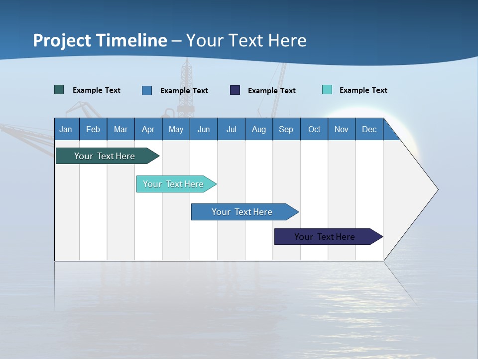 Industry Production Sea PowerPoint Template