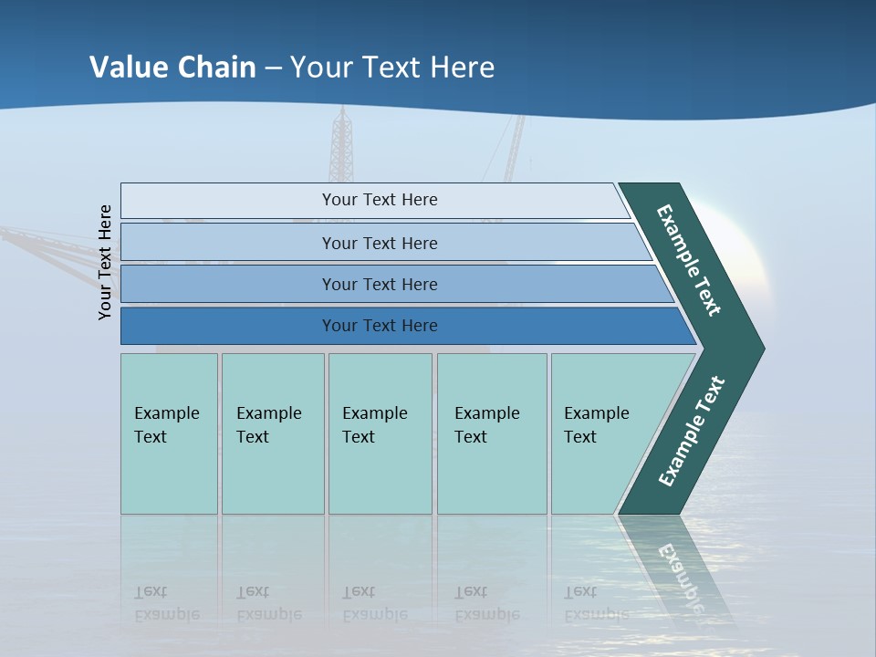 Industry Production Sea PowerPoint Template