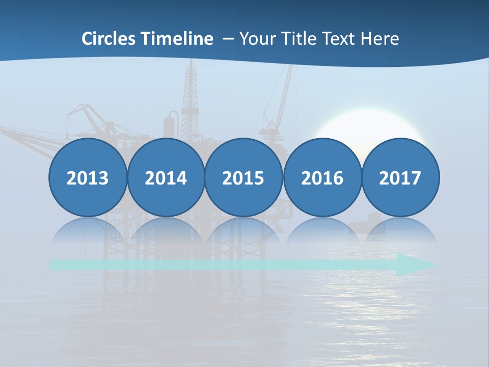 Industry Production Sea PowerPoint Template