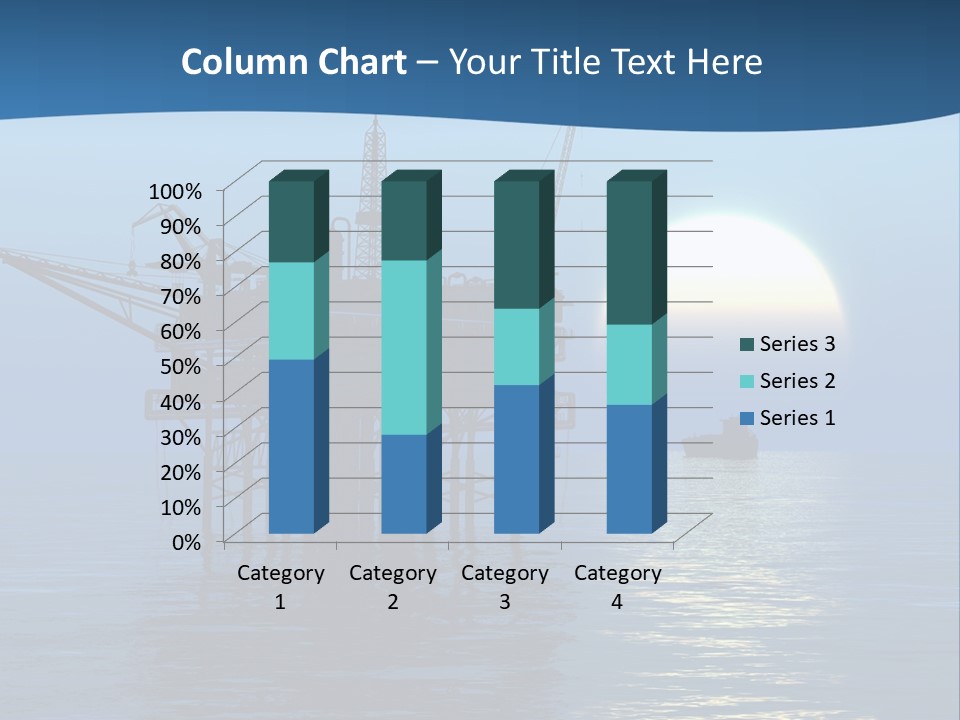 Industry Production Sea PowerPoint Template