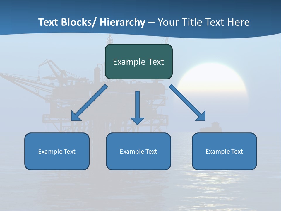 Industry Production Sea PowerPoint Template