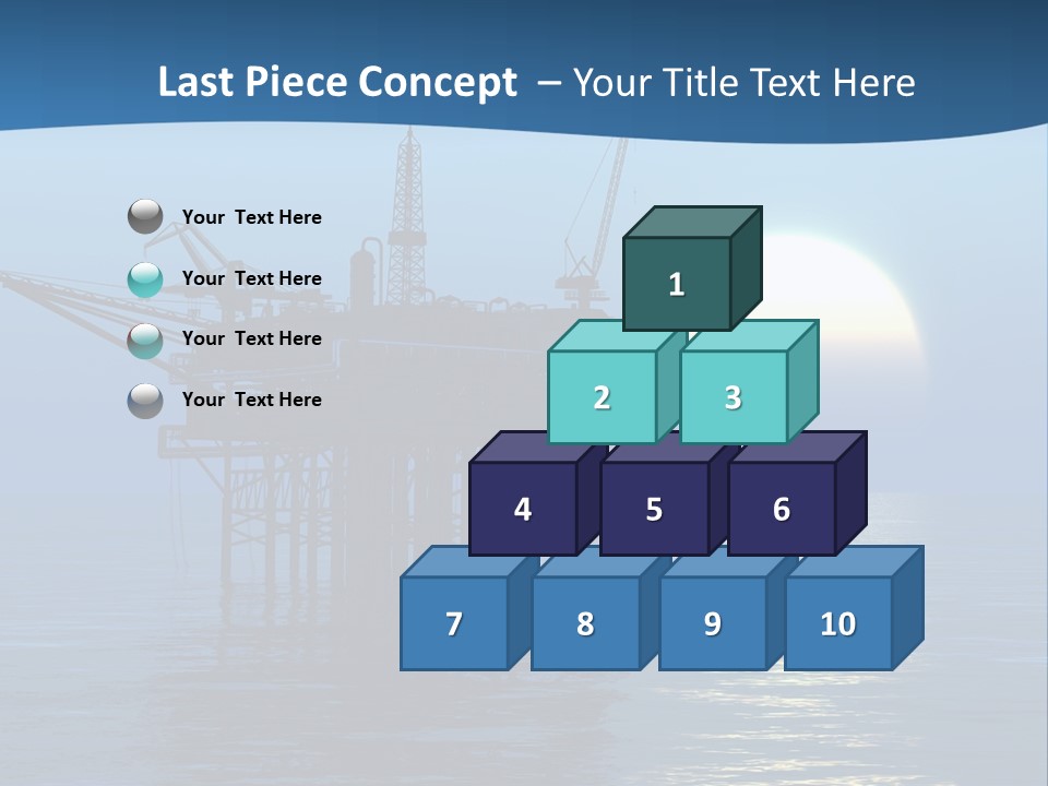 Industry Production Sea PowerPoint Template