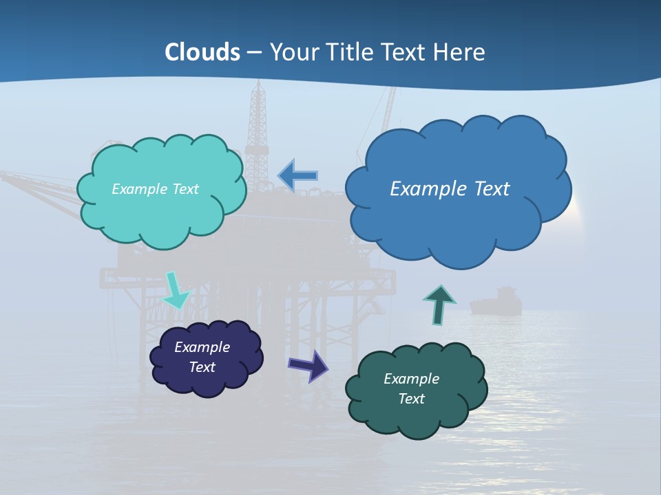 Industry Production Sea PowerPoint Template