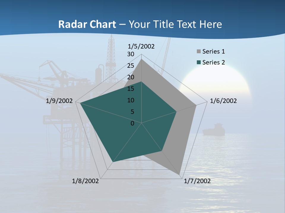 Industry Production Sea PowerPoint Template