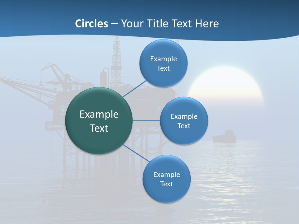 Industry Production Sea PowerPoint Template