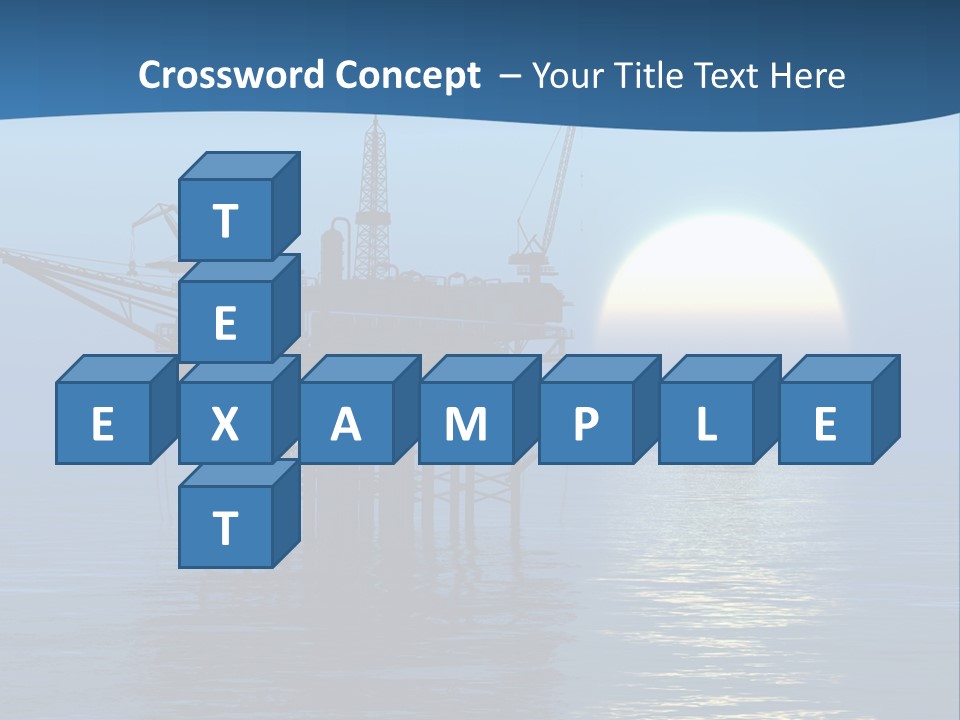 Industry Production Sea PowerPoint Template
